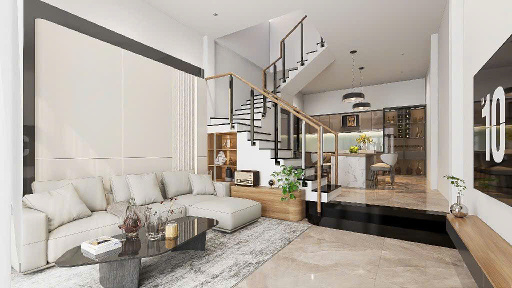 Cần bán nhà 3 tầng- Mới- Full nội thất- Hàn Mạc Tử- Hải Châu- Đà Nẵng- chỉ 5,x tỷ - Ảnh chính